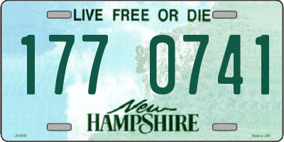 NH license plate 1770741