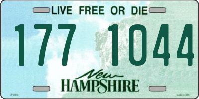 NH license plate 1771044