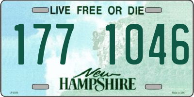 NH license plate 1771046