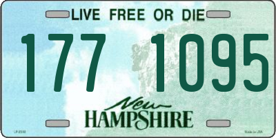 NH license plate 1771095