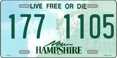 NH license plate 1771105