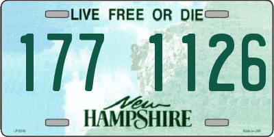 NH license plate 1771126