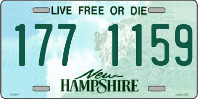 NH license plate 1771159