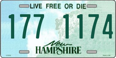 NH license plate 1771174