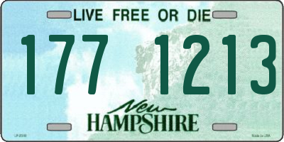 NH license plate 1771213