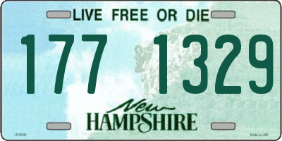 NH license plate 1771329
