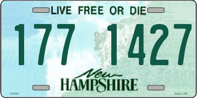 NH license plate 1771427