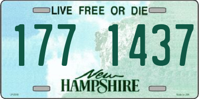 NH license plate 1771437