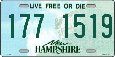 NH license plate 1771519