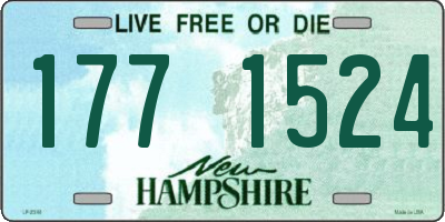 NH license plate 1771524
