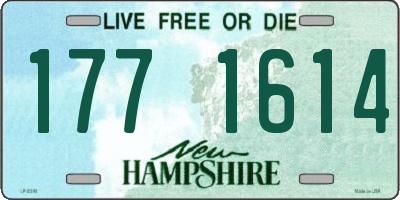 NH license plate 1771614