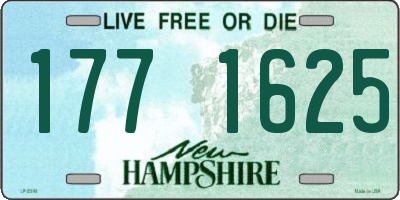NH license plate 1771625