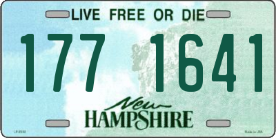 NH license plate 1771641