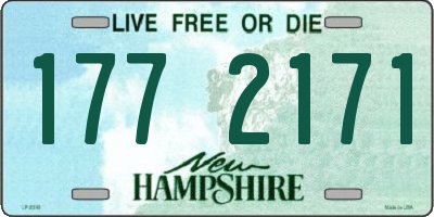 NH license plate 1772171