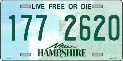 NH license plate 1772620