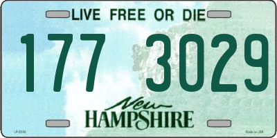 NH license plate 1773029