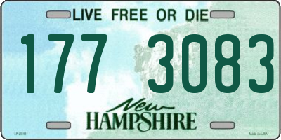 NH license plate 1773083