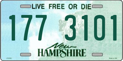 NH license plate 1773101
