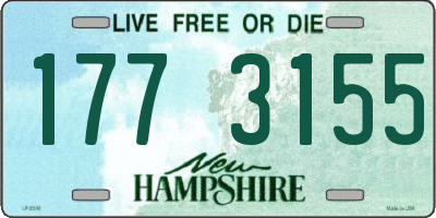 NH license plate 1773155