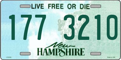 NH license plate 1773210