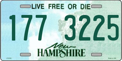 NH license plate 1773225