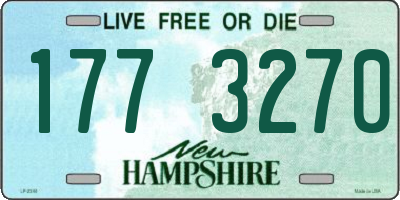 NH license plate 1773270