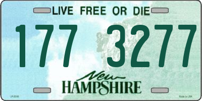 NH license plate 1773277