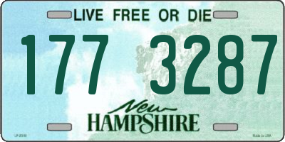 NH license plate 1773287