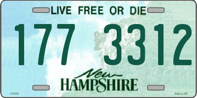 NH license plate 1773312