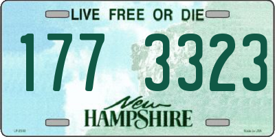 NH license plate 1773323