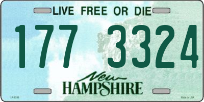 NH license plate 1773324