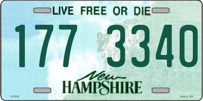 NH license plate 1773340