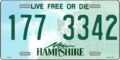 NH license plate 1773342