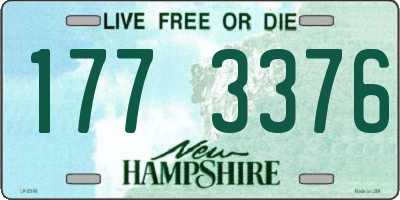 NH license plate 1773376