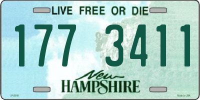 NH license plate 1773411