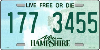 NH license plate 1773455