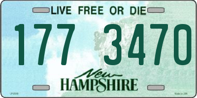 NH license plate 1773470