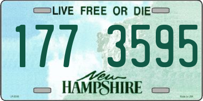 NH license plate 1773595