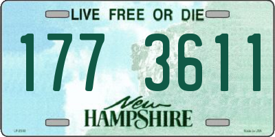 NH license plate 1773611
