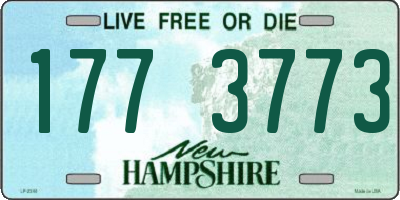 NH license plate 1773773