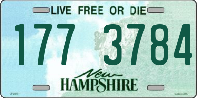 NH license plate 1773784