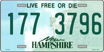 NH license plate 1773796