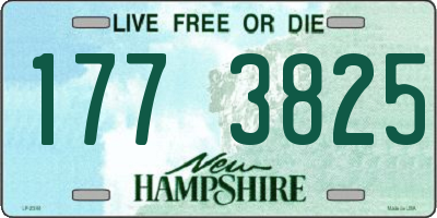NH license plate 1773825