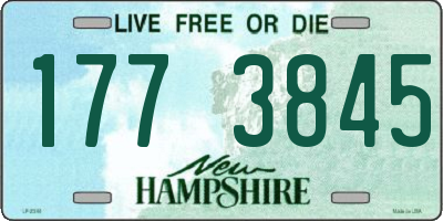 NH license plate 1773845