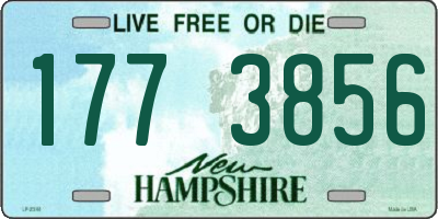 NH license plate 1773856