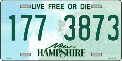 NH license plate 1773873