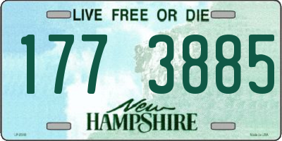 NH license plate 1773885