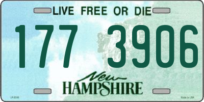 NH license plate 1773906