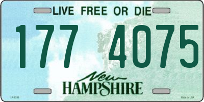 NH license plate 1774075