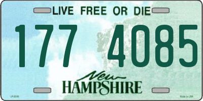 NH license plate 1774085